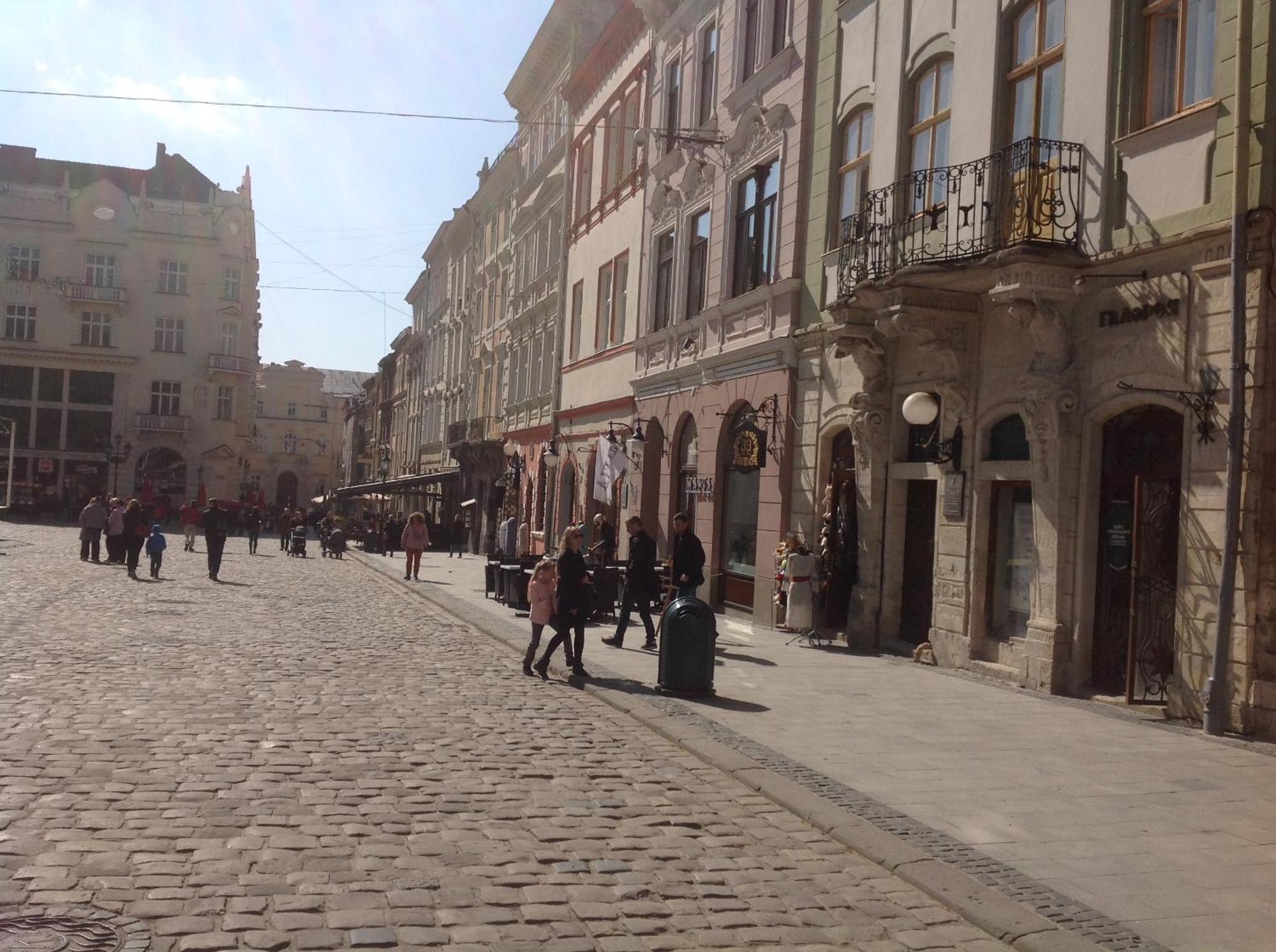 Apartments On Plocsha Rynok 40 Lviv Dış mekan fotoğraf
